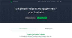 Desktop Screenshot of clouddevice.com